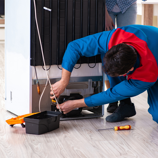 how much do you charge for refrigerator repair services in Howard Ohio